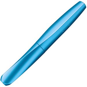 Produktbild für Füller Pelikan Twist Frosted Blue P457, Feder M