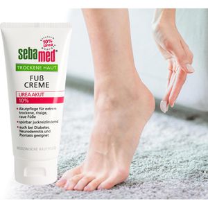Produktbild für Fußcreme sebamed Urea Akut 10%, feuchtigkeitsspendend