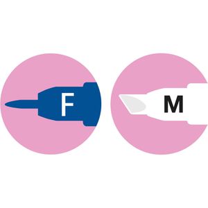 Produktbild für Tintenkiller Eberhard-Faber 582193 Neon Pink