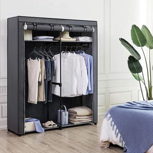 Produktbild für Kleiderschrank Songmics RYG02GY, grau