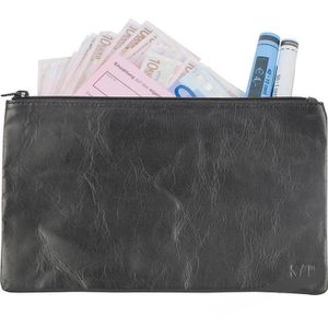 Produktbild für Banktasche MJ-Design-Germany 1098, schwarz, Echt Leder
