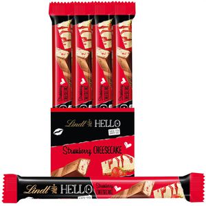 Schokoriegel Lindt HELLO Strawberry Cheesecake
