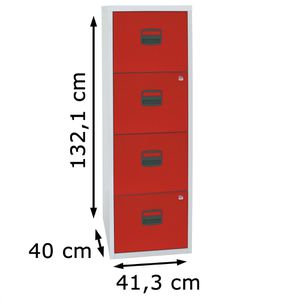 Produktbild für Hängeregisterschrank Bisley-Home PFA4F-506