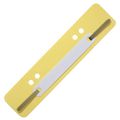 Heftstreifen Durable FLEXI 690104, 38 x 150mm gelb, aus Kunststoff, 250 Stück