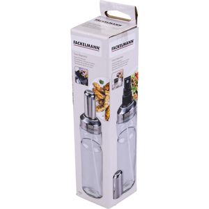 Produktbild für Ölsprüher Fackelmann 46832, silber, aus Glas und Edelstahl