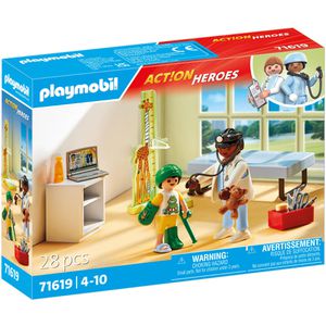 Produktbild für Spielset playmobil ACTION HEROES 71619, ab 4 Jahre