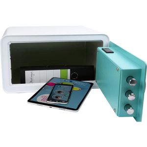 Produktbild für Tresor Olymp GOsafe 210, weiß, blau
