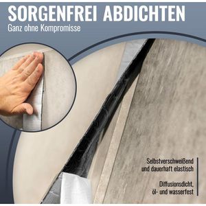 Produktbild für Dichtungsband Poppstar 1010833 Alu-Butylband