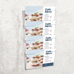 Produktbild für Prospekthalter Europel 350104, transparent