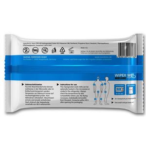 Produktbild für Einmalwaschlappen Wipex Wet Waschhandschuhe