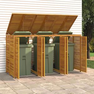 Produktbild für Mülltonnenbox vidaXL 3155240, Holz