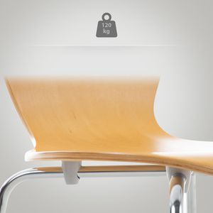 Produktbild für Besucherstuhl CLP Calisto, 181056626, stapelbar