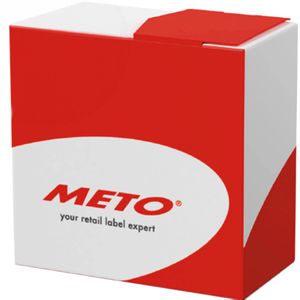 Produktbild für Preisetiketten METO Promoetikett, rot, Ø40mm