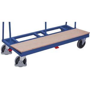 Produktbild für Plattenwagen VARIOfit pl-150.010, Gummireifen