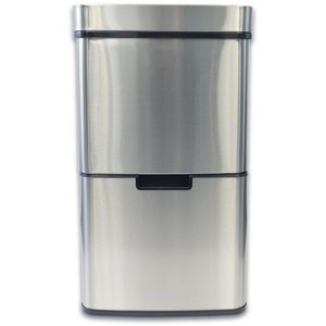 Produktbild für Mülleimer Casa-Pura Dirk, silber