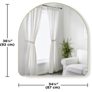 Produktbild für Wandspiegel Umbra Hubba 1017061-104, gewölbt