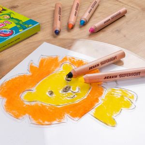 Produktbild für Buntstifte Jolly Supersoft 3 in 1, 5956-0002