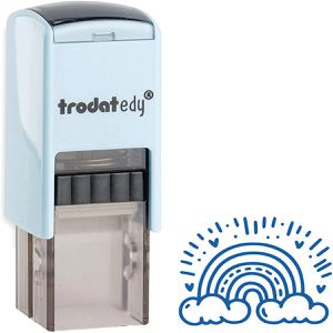 Produktbild für Motivstempel Trodat edy FIX Regenbogen, aus Kunststoff