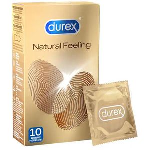 Durex Kondome Natural Feeling, 56 mm, latexfrei, 10 Stück
