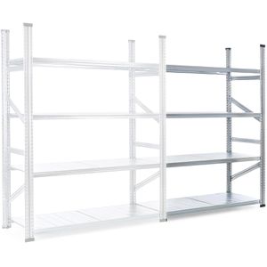 Anbauregal GEWE 515A4R, 4 Metallböden