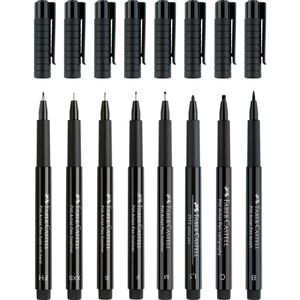 Produktbild für Tuschestifte Faber-Castell Pitt Artist Pen 167158