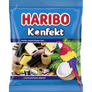 Lakritz Haribo Konfekt, süß & würzig
