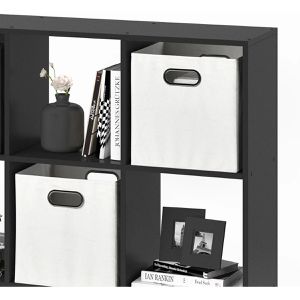 Produktbild für Bücherregal Vicco Nove, schwarz