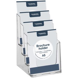 Prospekthalter Europel 350100, transparent