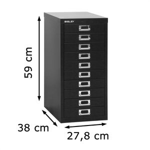 Produktbild für Schubladenschrank Bisley MultiDrawer, aus Metall