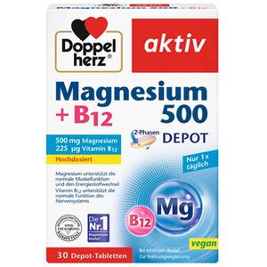 Magnesium Doppelherz aktiv, 30 Depot-Tabletten