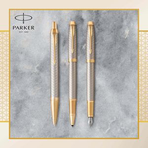 Produktbild für Kugelschreiber Parker IM Premium Warm Silver G.C.