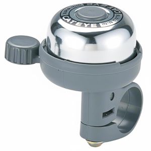 Produktbild für Fahrradklingel CATEYE PB-600 Super Mini Bell, silber
