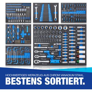 Produktbild für Werkzeugwagen NTG WZW.BLACK-3080, bestückt