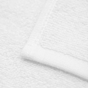 Produktbild für Waschlappen Zollner Grado Set, weiß, 30 x 30 cm