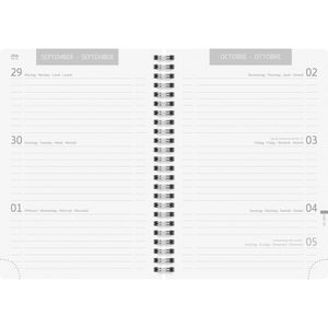 Produktbild für Schülerkalender Brunnen Grey Marble, Schuljahr 2026/2027