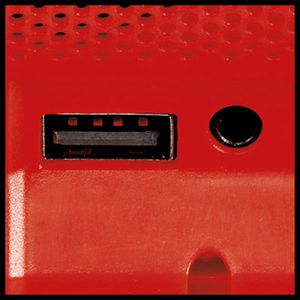 Produktbild für Bluetooth-Lautsprecher Einhell TC-SR 18 Li BT, rot, 18V