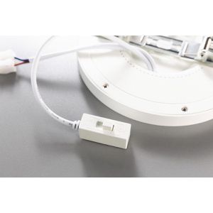 Produktbild für LED-Panel Heitronic Selesto, weiß, Ø 16,4 cm