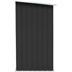 Produktbild für Holzunterstand vidaXL Holzlagerschuppen, anthrazit