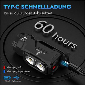 Produktbild für Taschenlampe Wuben E7 LED, aufladbar