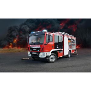 Produktbild für Modellbausatz Revell 07452 MAN TGM Schlingmann HLF20 VARUS