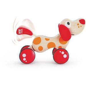 Produktbild für Motorikspielzeug Hape E0347, Nachziehhund Pepe