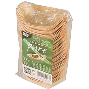 Produktbild für Fingerfoodschalen Papstar 84413 pure, Kiefernholz