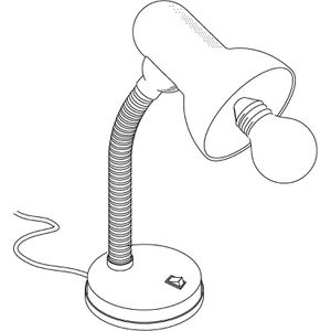 Produktbild für Schreibtischlampe Eglo Basic, mit E27-Fassung