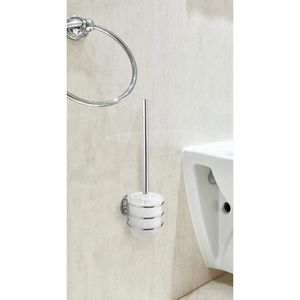 Wenko WC-Bürste Turbo-Loc, zur Glas, – weiß, Wandmontage Bürstenhalter AG aus Böttcher