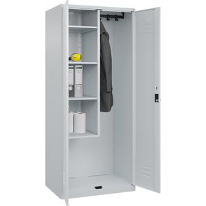 Produktbild für Mehrzweckschrank CP-Möbel Classic Plus, abschließbar, grau