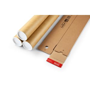 Produktbild für Versandhülse ColomPac CP072.04, braun, Länge 610mm