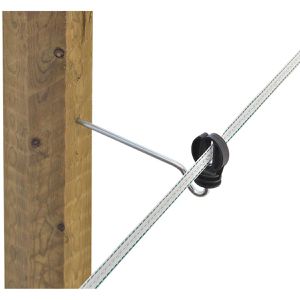 Produktbild für Isolatoren AKO mit Holzgewinde, Langstiel-Bandisolator