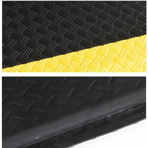 Produktbild für Anti-Ermüdungsmatte etm schwarz/gelb