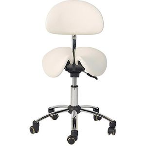 Produktbild für Drehhocker Teqler T135365W, mit Sattelsitz