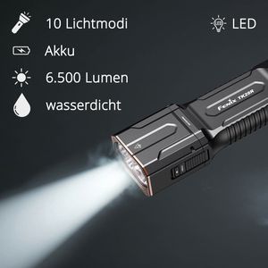 Produktbild für Taschenlampe Fenix TK28R, LED, aufladbar